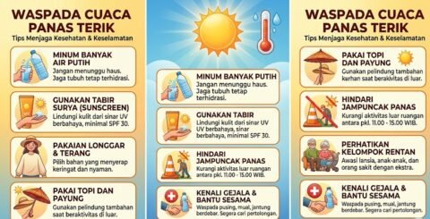 WASPADA CUACA EKSTREM: Kemenkes Imbau Masyarakat Jaga Kondisi di Tengah Suhu Terik