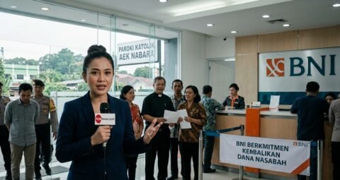 BNI Komit Kembalikan Dana Gereja Aek Nabara Rp 28 Miliar yang Digasak Eks Oknum Pegawai
