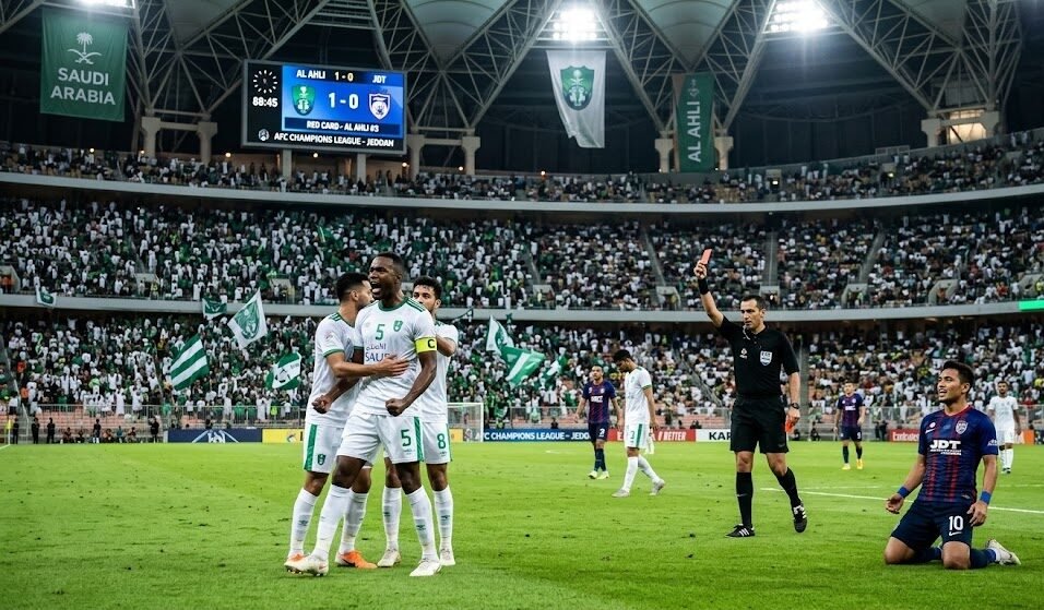 Hasil Liga Champions, Al Ahli Melaju Meski Bermain 10 Pemain, Johor Darul Ta’zim Gagal ke Semifinal Hasil Liga Champions, Al Ahli Melaju Meski Bermain 10 Pemain, Johor Darul Ta'zim Gagal ke Semifinal