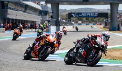 Hasil Practice MotoGP Spanyol 2026: Semua Rider RS-GP Tembus Q2, Bastianini Jadi Tumpuan KTM