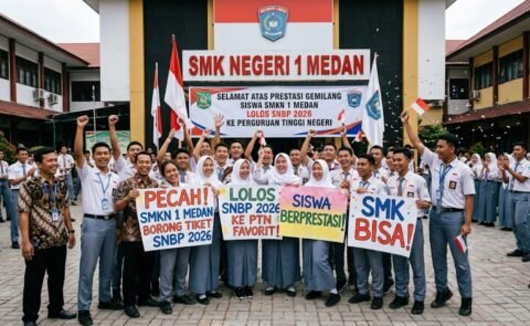 SMK Negeri 1 Medan Borong Tiket SNBP 2026, Puluhan Siswa Siap Kuliah di Kampus Top! SMK Negeri 1 Medan Borong Tiket SNBP 2026, Puluhan Siswa Siap Kuliah di Kampus Top!