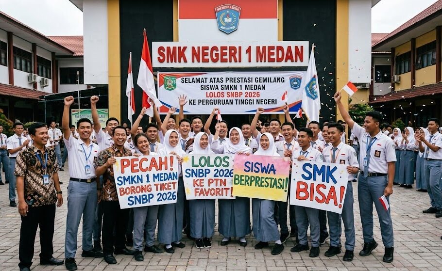 SMK Negeri 1 Medan Borong Tiket SNBP 2026, Puluhan Siswa Siap Kuliah di Kampus Top! SMK Negeri 1 Medan Borong Tiket SNBP 2026, Puluhan Siswa Siap Kuliah di Kampus Top!