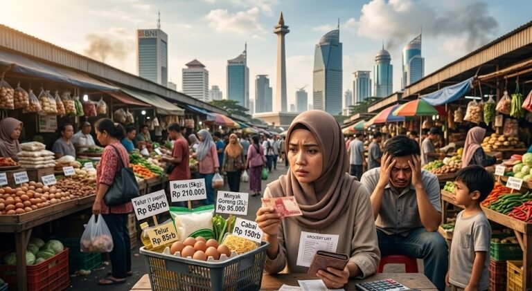 Indonesia 2029: Ancaman Inflasi, Harga Pangan, dan Nasib Kelas Menengah