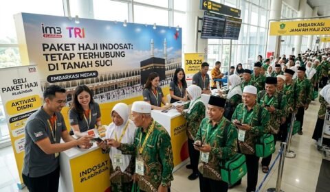 Manjakan Tamu Allah! Indosat Perkuat Layanan Konektivitas untuk Jamaah Haji asal Sumatra