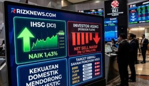 Di Balik Suntikan IHSG 1,43%: Investor Asing Justru Obral Masal Saham-Saham Elite Penghuni MSCI