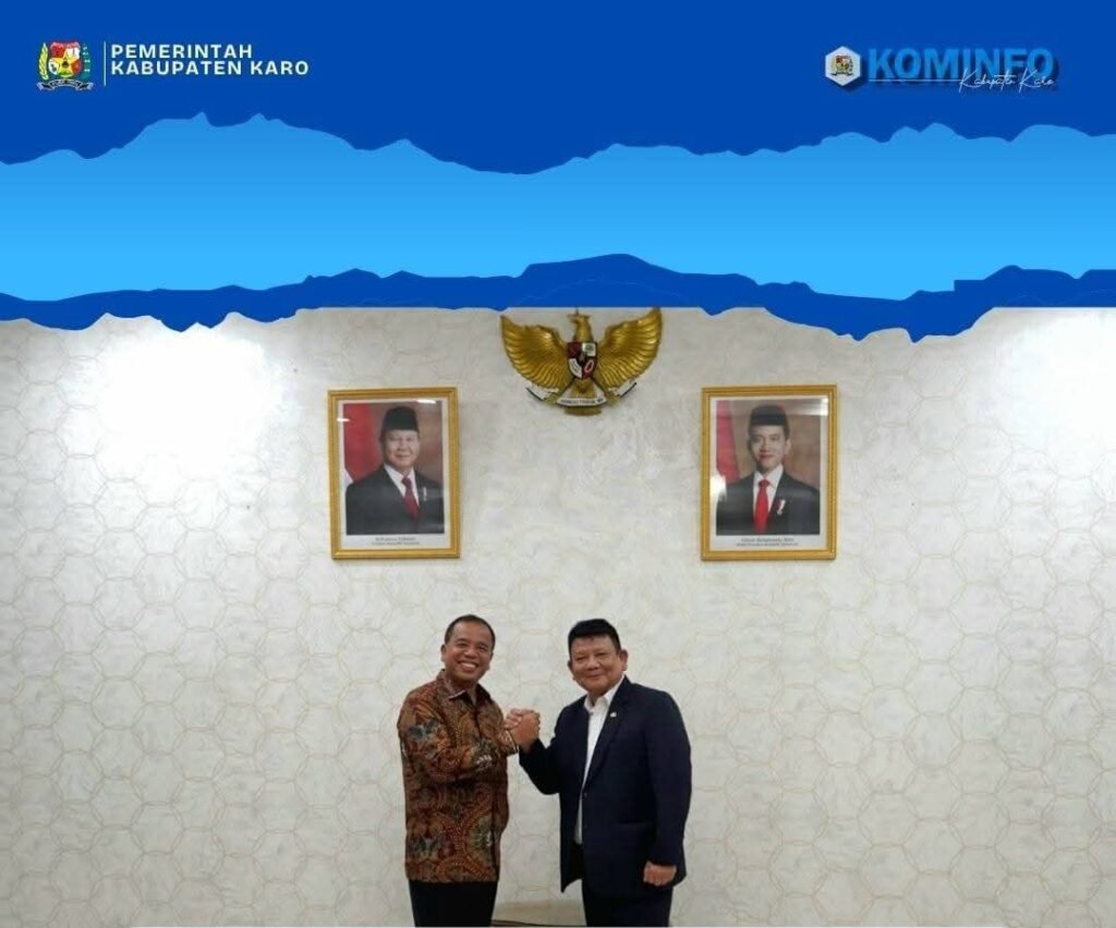 Bupati Karo Terima Kunjungan Ketua Umum KONI Sumatera Utara