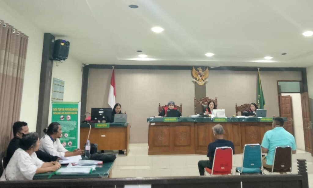 Balige Disputed House Ownership Case Ulik Sejarah Rumah Sengketa di Jalan Lingkar Tuk-Tuk, PN Balige Periksa Dua Saksi Tergugat