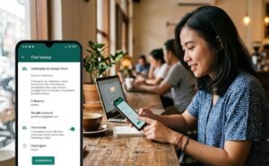 BISA DIKIRIM KE WHATSAPP, Begini Cara Mencadangkan Riwayat Chat Melalui Google Drive Secara Otomatis