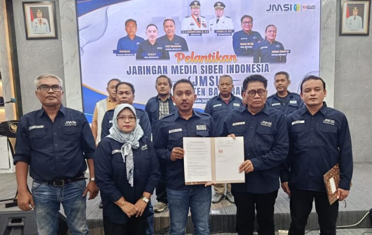 Pelantikan JMSI Batu Bara Jadi Panggung Dukungan Anto Genk Menuju Kursi PWI Sumut 1 Pelantikan JMSI Batu Bara Jadi Panggung Dukungan Anto Genk Menuju Kursi PWI Sumut 1