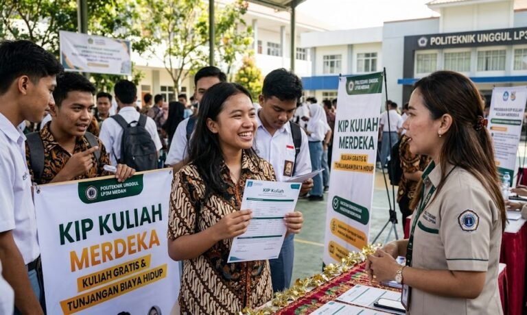 Politeknik Unggul LP3M Medan Buka Pendaftaran KIP Kuliah Merdeka: Kuliah Gratis dan Uang Saku Rp950 Ribu per Bulan