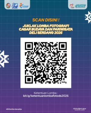 QR Code Lomba Fotografi Cagar Budaya & Pariwisata Deli Serdang 2026 QR Code Lomba Fotografi Cagar Budaya & Pariwisata Deli Serdang 2026