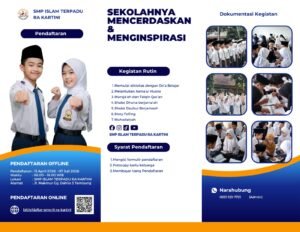 Beasiswa SMP IT RA Kartinis Serba Gratis Sampai Tamat, SMP IT RA Kartini Buka Lowongan Beasiswa Penuh untuk 15 Siswa Pertama
