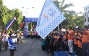 HUT APKASI ke-26 Ribuan Warga Padati Alun-Alun, Meriahkan Fun Walk HUT APKASI ke-26 dan Hari Jadi Deli Serdang