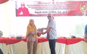Sosperda Robi Barus Dihadiri Warga Medan Ramai Macam Pajak! Warga Antusias Kali Serbu Kegiatan Sosperda Robi Barus