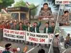 Mencerca Bobroknya Pelayanan SIM, AMPK SU Tuntut Kapolda Sumut Bersihkan 'Benalu' di Polrestabes Medan