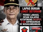 Lapas Bukan Loket Setoran! PERMA LABUSEL Desak Kalapas Kotapinang Dicopot, S BD Dipindahkan ke Nusakambangan