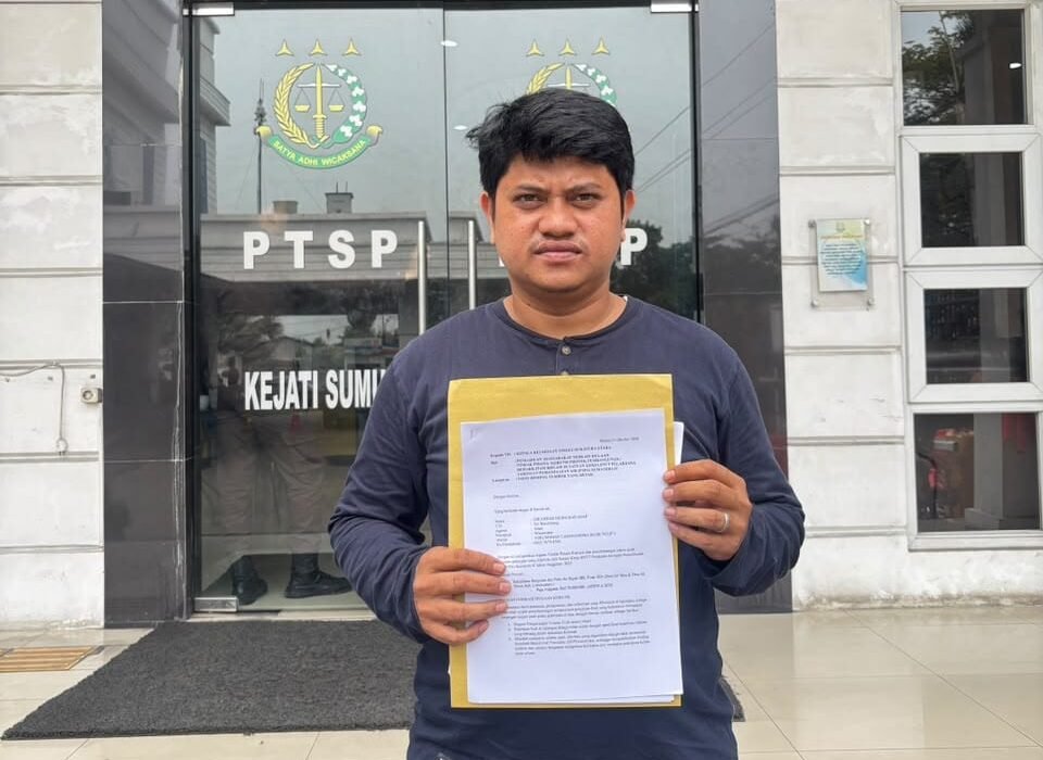 Diduga Bobrok dan Retak-Retak, Proyek Irigasi Labuhanbatu Dilaporkan ke Kejati Sumut